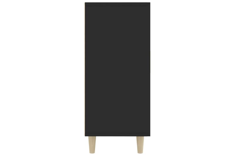 beBasic Skänk svart 90x34x80 cm konstruerat trä - Black - Sideboard & skänk