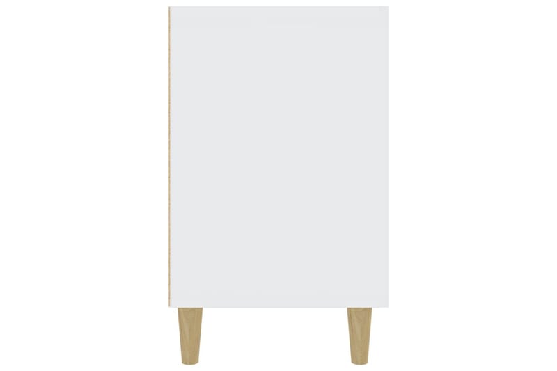 beBasic Skänk vit 100x36x60 cm konstruerat trä - White - Sideboard & skänk