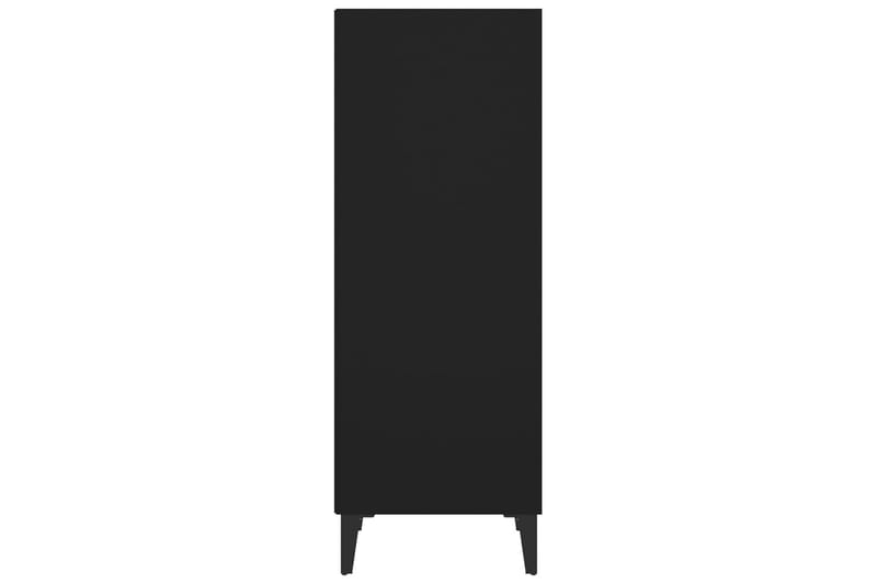 beBasic Skänk vit 34,5x32,5x90 cm konstruerat trä - Black - Sideboard & skänk