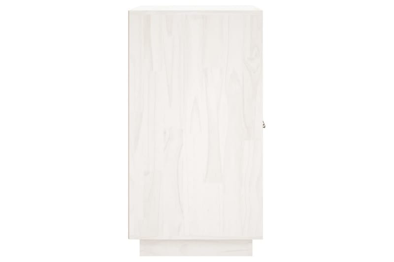 beBasic Skänk vit 65,5x40x75 cm massiv furu - White - Sideboard & skänk