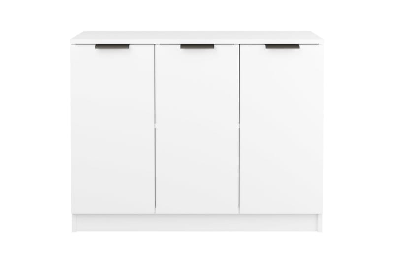 beBasic Skänk vit 90,5x30x70 cm konstruerat trä - White - Sideboard & skänk