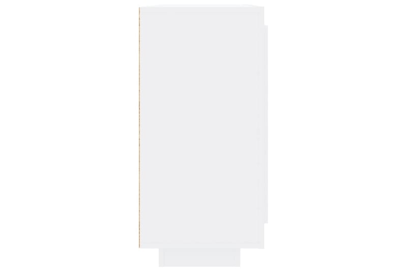 beBasic Skänk vit högglans 92x35x75 cm konstruerat trä - White - Sideboard & skänk