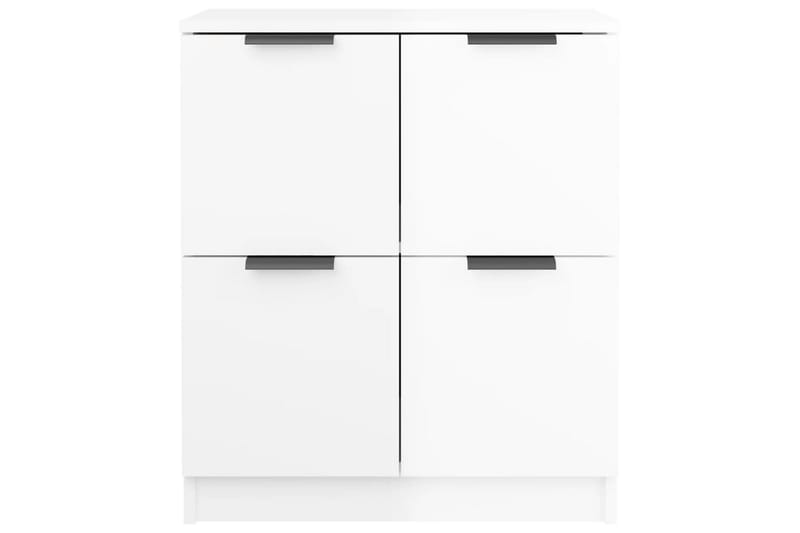 beBasic Skänkskåp vit högglans 60x30x70 cm konstruerat trä - White - Sideboard & skänk