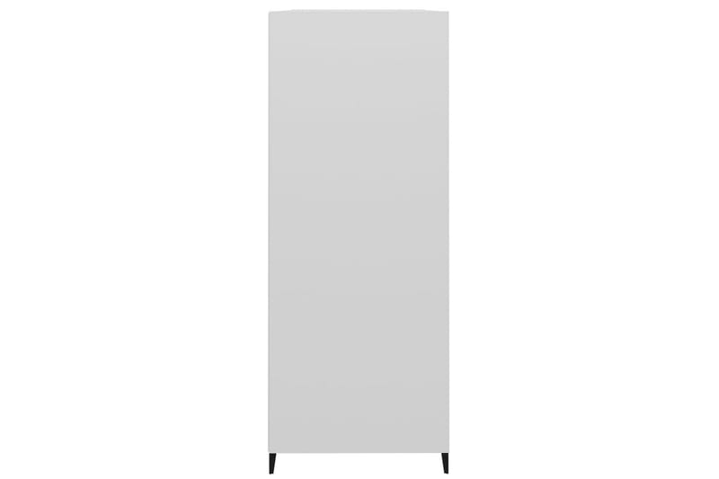 beBasic Skänkskåp vit högglans 69,5x32,5x90 cm konstruerat trä - White - Sideboard & skänk