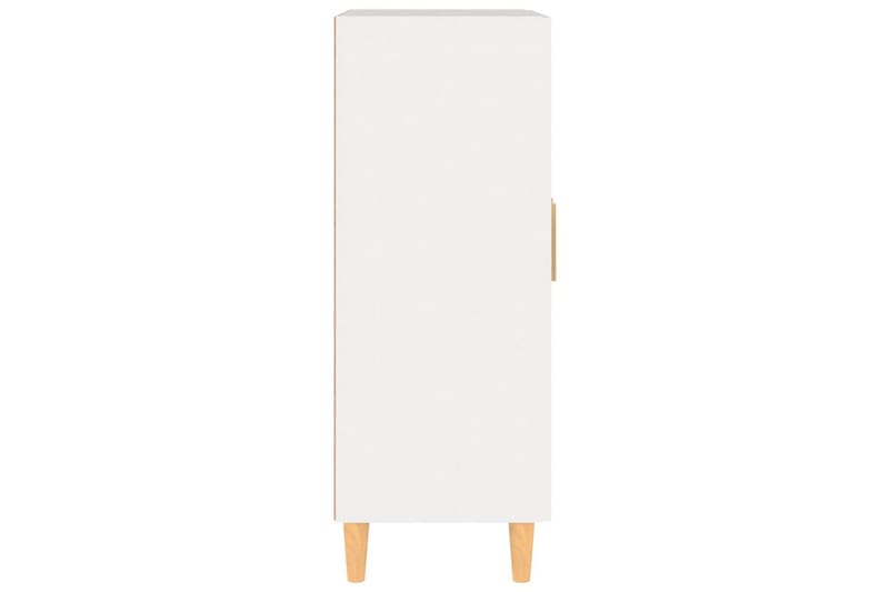 beBasic Skåp vit 69,5x34x90 cm konstruerat trä - White - Sideboard & skänk