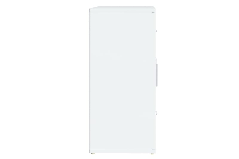 beBasic Skåp vit högglans 91x29,5x65 cm konstruerat trä - White - Sideboard & skänk