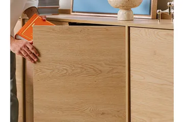 Bellia Skänk 200x38 cm - Brun - Förvaring - Förvaringsmöbler - Sideboard & skänk