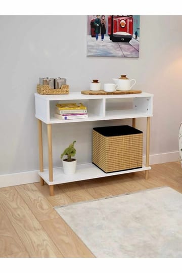 Belvo Sideboard 90x75x30 cm - Vit - Förvaring - Förvaringsmöbler - Sideboard & skänk