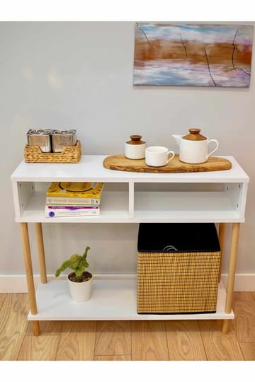 Belvo Sideboard 90x75x30 cm - Vit - Förvaring - Förvaringsmöbler - Sideboard & skänk