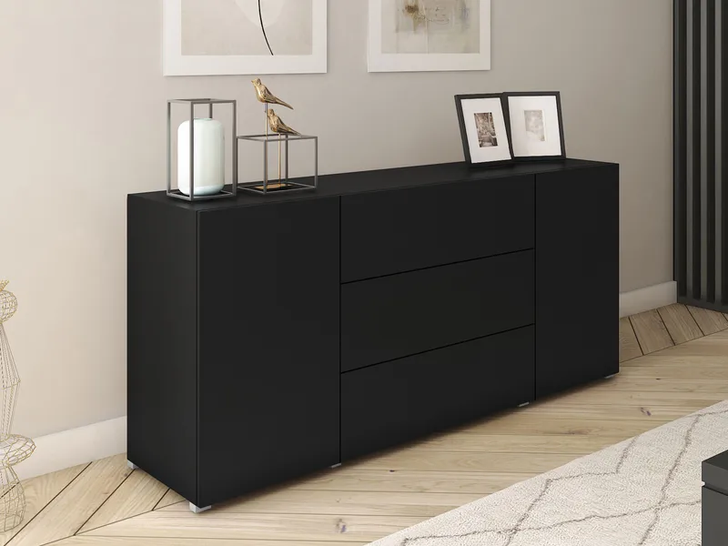 Bergfelde Skänk i Trä - Svart - Förvaring - Förvaringsmöbler - Sideboard & skänk
