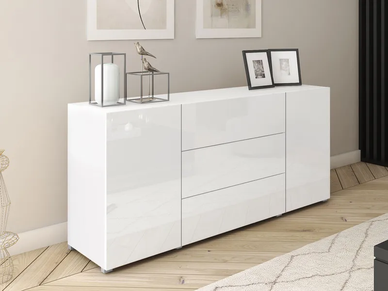 Bergfelde Skänk i Trä - Vit - Förvaring - Förvaringsmöbler - Sideboard & skänk