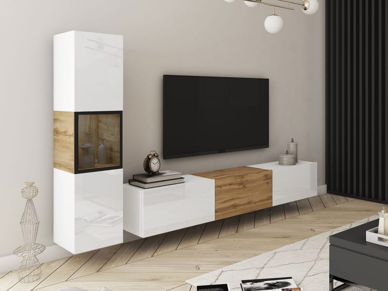 Bergfelde Tv-Enhet 2-delar - Förvaring - Förvaringsmöbler - Möbelset för vardagsrum