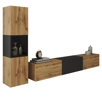 Bergfelde Tv-Enhet 2-delar - Förvaring - Förvaringsmöbler - Möbelset för vardagsrum