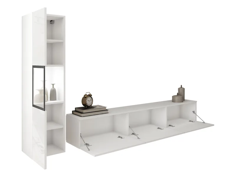 Bergfelde Tv-Enhet 2-delar - Förvaring - Förvaringsmöbler - Möbelset för vardagsrum