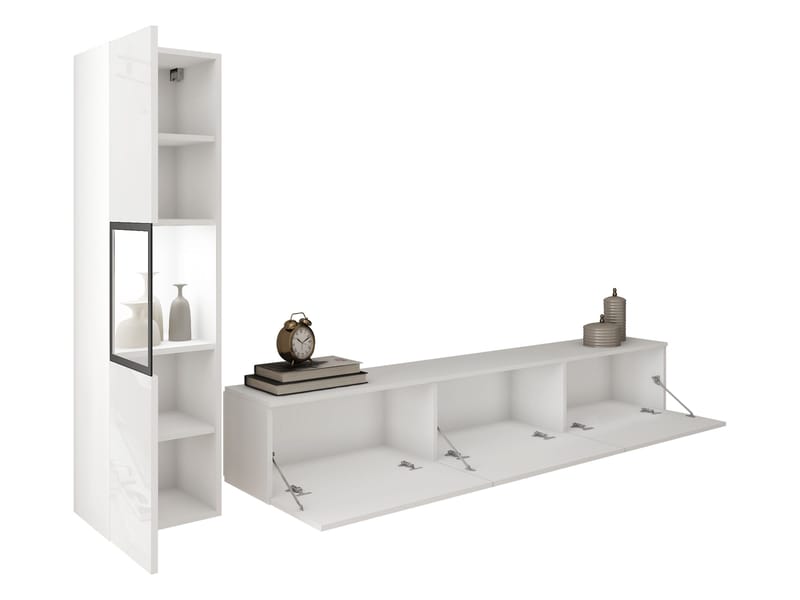 Bergfelde Tv-Enhet 2-delar - Förvaring - Förvaringsmöbler - Möbelset för vardagsrum