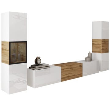 Bergfelde Tv-Enhet 3-delar - Förvaring - Förvaringsmöbler - Möbelset för vardagsrum