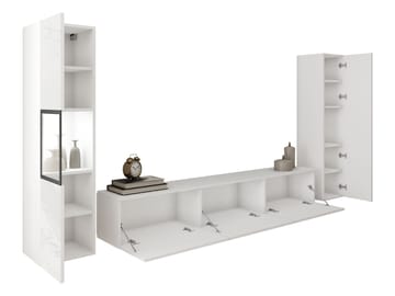 Bergfelde Tv-Enhet 3-delar - Förvaring - Förvaringsmöbler - Möbelset för vardagsrum