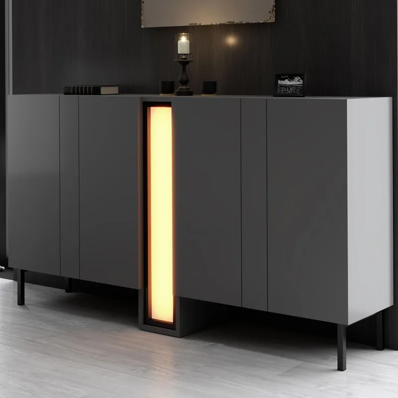 Berriaren Konsolbord 155 cm - Antracit - Förvaring - Förvaringsmöbler - Sideboard & skänk