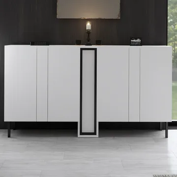 Berriaren Konsolbord 155 cm - Vit - Förvaring - Förvaringsmöbler - Sideboard & skänk