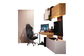 Besta Möbelset För Vardagsrum - Brun/Beige - Förvaring - Förvaringsmöbler - Möbelset för vardagsrum