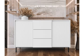 Bjurholm Byrå 153 cm - Vit - Förvaring - Förvaringsmöbler - Byrå