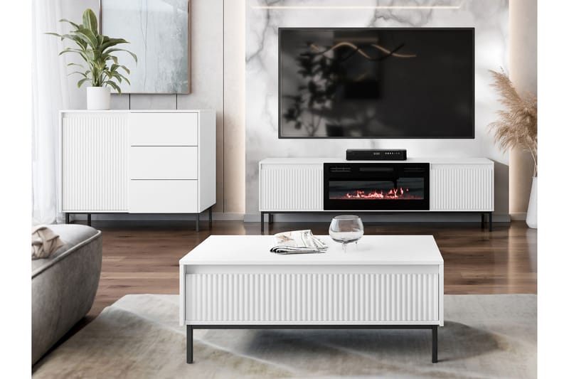 Bjurholm Möbelset För Vardagsrum - Svart - Förvaring - Förvaringsmöbler - Möbelset för vardagsrum