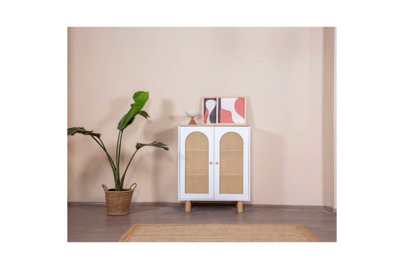 Bohem Skänk 90x41 cm - Natur/Vit - Förvaring - Förvaringsmöbler - Sideboard & skänk