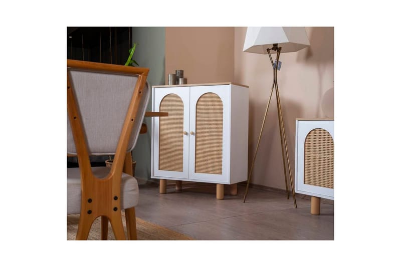 Bohem Skänk 90x41 cm - Natur/Vit - Förvaring - Förvaringsmöbler - Sideboard & sk�änk