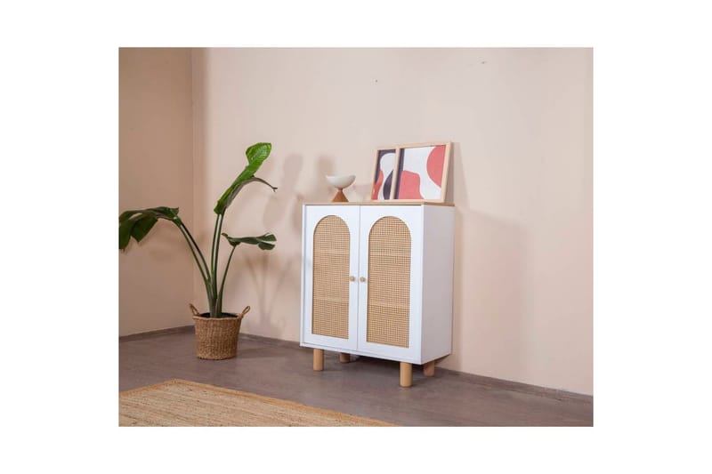Bohem Skänk 90x41 cm - Natur/Vit - Förvaring - Förvaringsmöbler - Sideboard & skänk