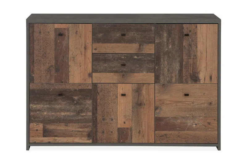 Broxton Sidobord 114 cm - Grå/Brun - Förvaring - Förvaringsmöbler - Sideboard & skänk