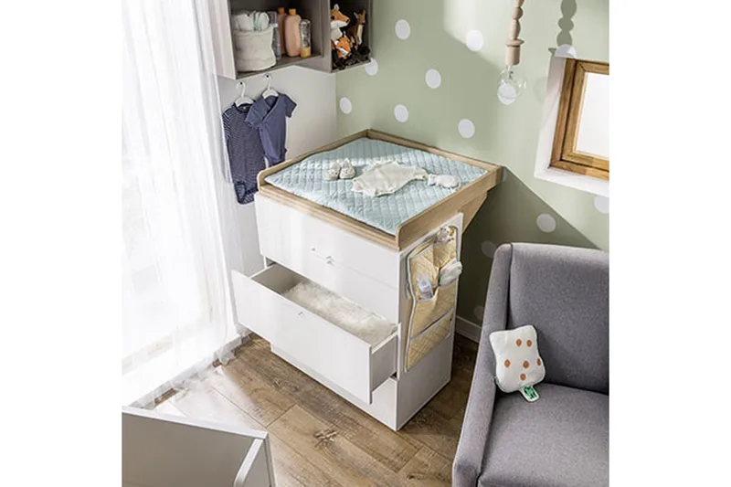 4You Byrå Vit - VOX - Förvaring - Förvaringsmöbler - Byrå