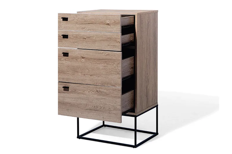 Acra Byrå 41|55 cm - Trä/Natur - Förvaring - Förvaringsmöbler - Byrå