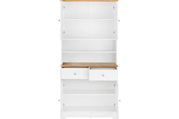 Adelynn Byrå m. Överskåp - Vit - Förvaring - Förvaringsmöbler - Byrå