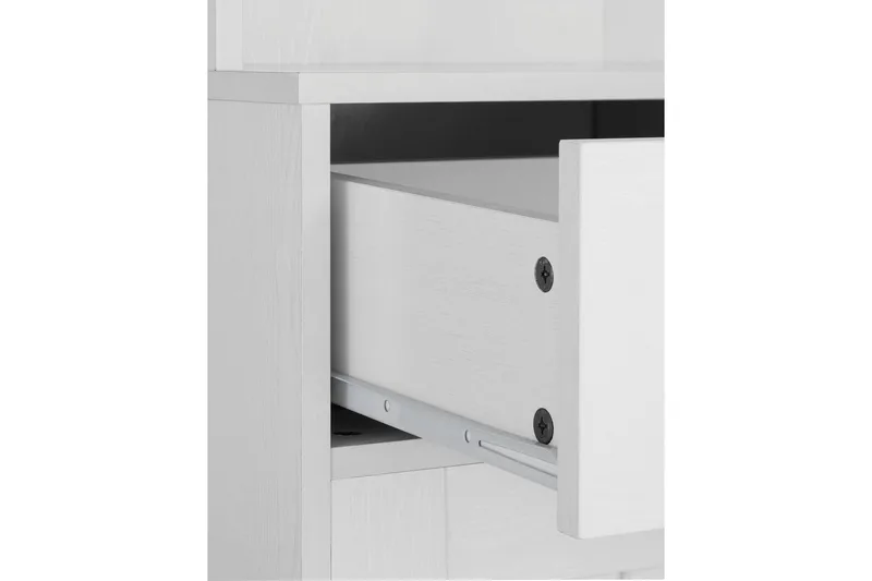 Adelynn Byrå m. Överskåp - Vit - Förvaring - Förvaringsmöbler - Byrå