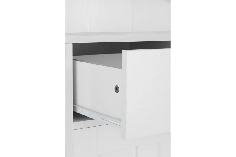 Adelynn Byrå m. Överskåp - Vit - Förvaring - Förvaringsmöbler - Byrå