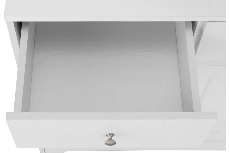 Adelynn Byrå m. Överskåp - Vit - Förvaring - Förvaringsmöbler - Byrå