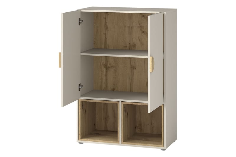 Adolfo Byrå 80 cm - Beige/Grön - Förvaring - Förvaringsmöbler - Byrå