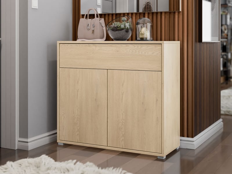 Agawal Byrå 100 cm - Brun - Förvaring - Förvaringsmöbler - Byrå