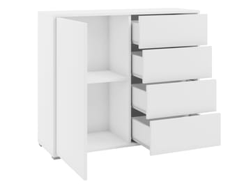 Agawal Byrå 100 cm - Brun - Förvaring - Förvaringsmöbler - Byrå