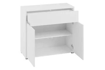 Agawal Byrå 100 cm - Vit - Förvaring - Förvaringsmöbler - Byrå