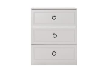 Byrå Ajra 72x93 cm Vit - Hanah Home - Förvaring - Förvaringsmöbler - Byrå - Hallbyrå