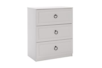 Byrå Ajra 72x93 cm Vit - Hanah Home - Förvaring - Förvaringsmöbler - Byrå - Hallbyrå