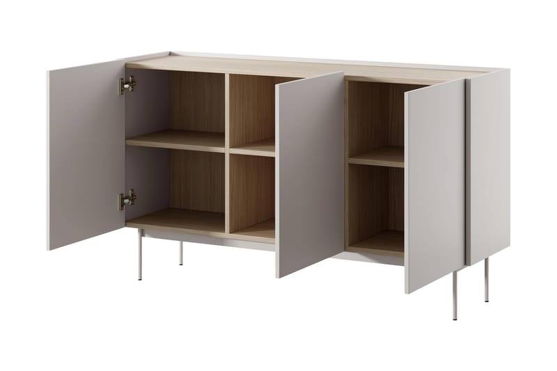 Akansh Byrå 144 cm - Beige - Förvaring - Förvaringsmöbler - Byrå