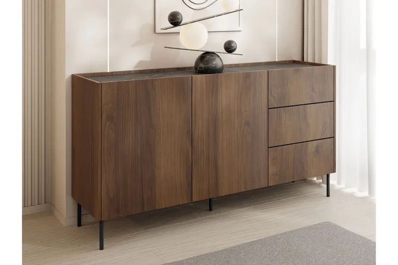 Akihito Byrå 160 cm - Brun - Förvaring - Förvaringsmöbler - Byrå