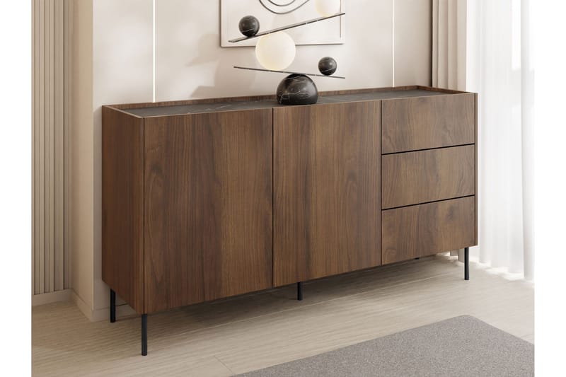 Akihito Byrå 160 cm - Brun - Förvaring - Förvaringsmöbler - Byrå