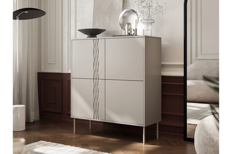 Akiko Byrå 100 cm - Beige - Förvaring - Förvaringsmöbler - Byrå