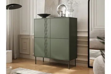 Akiko Byrå 100 cm - Grön - Förvaring - Förvaringsmöbler - Byrå