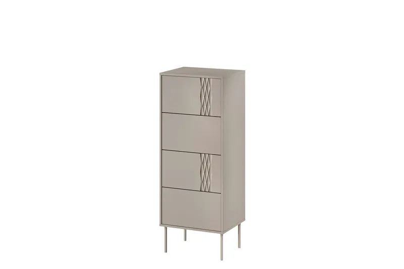 Akiko Byrå 50 cm - Beige - Förvaring - Förvaringsmöbler - Byrå