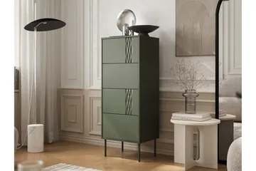 Akiko Byrå 50 cm - Grön - Förvaring - Förvaringsmöbler - Byrå