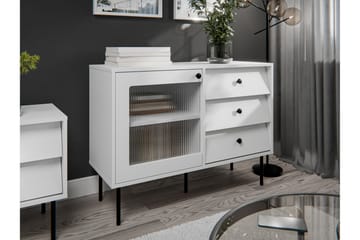 Akilesh Byrå 102 cm - Vit - Förvaring - Förvaringsmöbler - Byrå